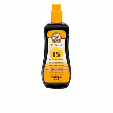 Sunscreen SPF15 spray oil hydrating formula 237ml