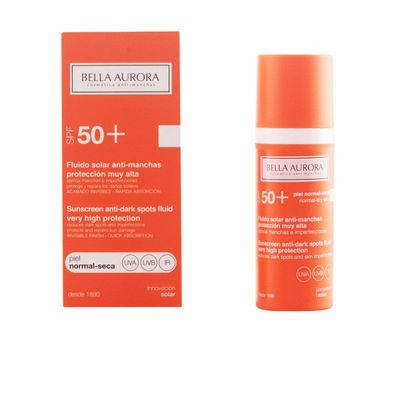 BELLA AURORA SOLAR anti-manchas piel secas SPF50+ 50ml