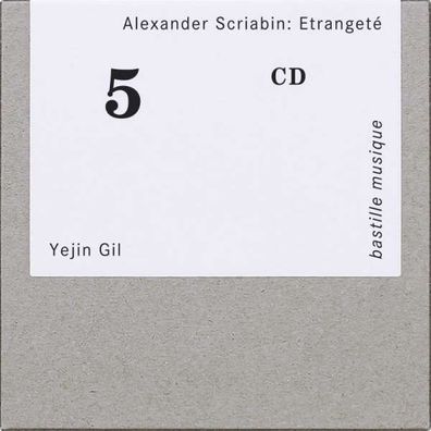 Alexander Scriabin (1872-1915): Klavierwerke "Etrangeté" - bastille musique - (CD /