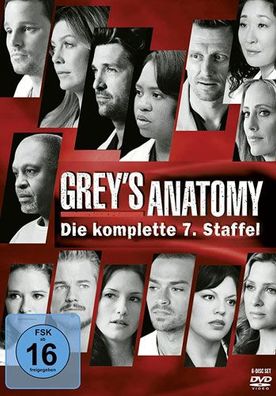 Greys Anatomy - Kompl. Staffel #7 (DVD) Repack 6DVDs - Disney - (DVD Video / ...