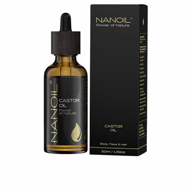 Nanoil Castor Oil (Rizinusöl) Body, Face & Hair 50ml