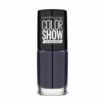 Maybelline New York Color Show 60 Seconds Nail Polish #330 Manhattan Midnight 7ml