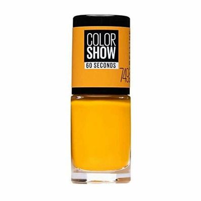 Maybelline New York Color Show 60 Seconds Nail Polish #488 Sharp Yellow 7ml