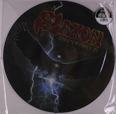 Saxon: Thunderbolt (Limited Edition) (Picture Disc) - Silver Lining - (Vinyl / Rock