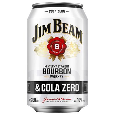 Jim Beam Cola Zero Original Mixgetränk in der Dose Longdrink 330ml