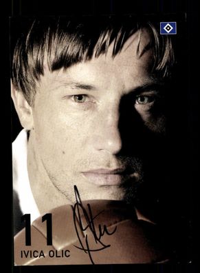 Ivica Olic Autogrammkarte Hamburger SV 2007-08 Original Signiert + A 143560