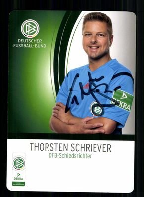 Thorsten Schriever DFB Schiedsrichter Autogrammkarte Original Sign + A 232628