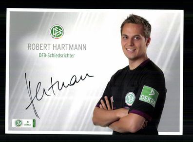 Robert Hartmann DFB Schiedsrichter Autogrammkarte Original Sign. + A 232649