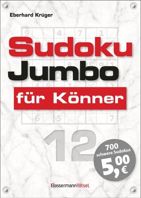 Sudokujumbo f?r K?nner 12, Eberhard Kr?ger