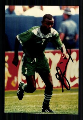 Finidi George Nationalspieler Nigeria Foto Original Signiert+ A 232823