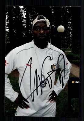 Marc-Vivien Foe Nationalspieler Kamerun Foto Original Signiert+ A 232837