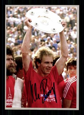 Karl Heinz Rummenigge Autogrammkarte Bayern München Deutscher Meister Orig Sign