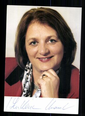 Sabine Leutheusser Schnarrenberger Autogrammkarte Original Signiert + 10687