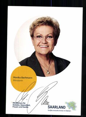 Monika Bachmann Autogrammkarte Original Signiert + 10777