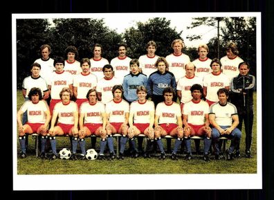Hamburger SV Mannschaftskarte 1978-79