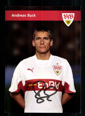 Andreas Buck Autogrammkarte VfB Stuttgart Original Signiert + A 232590