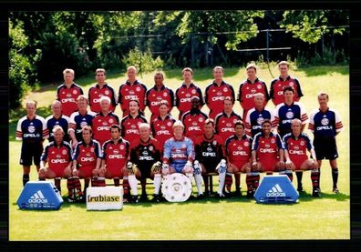 Mannschaftsfoto Bayern München 1999-00 seltenes Foto
