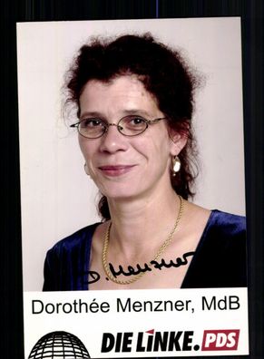 Dorothee Menzner Foto Original Signiert + 10829