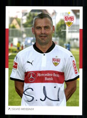 Silvio Meissner Autogrammkarte VfB Stuttgart Original Signiert + A 232589