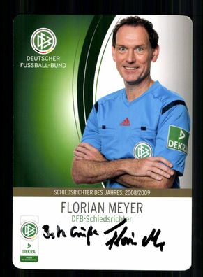 Florian Meyer DFB Schiedsrichter Autogrammkarte Original Sign. + A 232637
