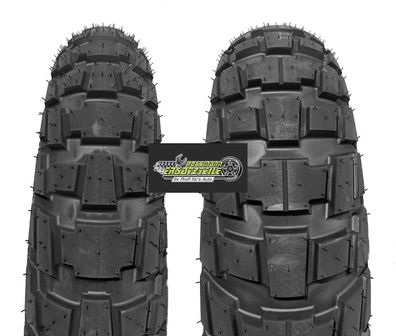 4x Dunlop Trailmax Raid M + S 110/80R19 59T Reifen Sommer Motorrad