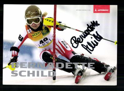 Bernadette Schild Autogrammkarte Original Signiert Ski Alpine + A 232339