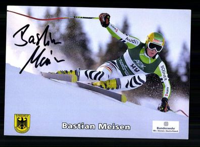 Bastian Meisen Autogrammkarte Original Signiert Ski Alpine + A 232387