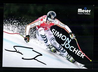 Simon Jocher Autogrammkarte Original Signiert Ski Alpine + A 232423