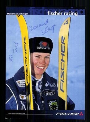 Marianna Salchinger Autogrammkarte Original Signiert Ski Alpine + A 232254