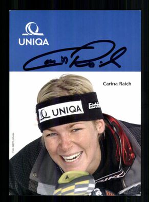 Carina Raich Autogrammkarte Original Signiert Ski Alpine + A 232255