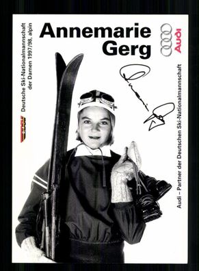 Annemarie Gerg Autogrammkarte Original Signiert Ski Alpine + A 232270
