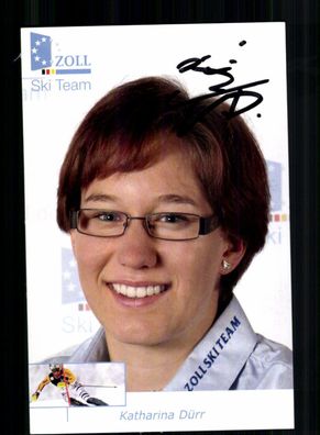 Katharina Dürr Autogrammkarte Original Signiert Ski Alpine + A 232286