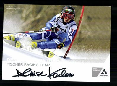 Denise Karbon Autogrammkarte Original Signiert Ski Alpine + A 232315