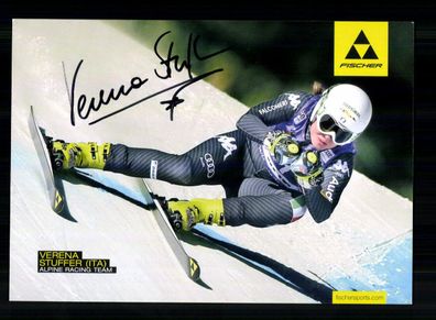 Verena Stuffer Autogrammkarte Original Signiert Ski Alpine + A 232320