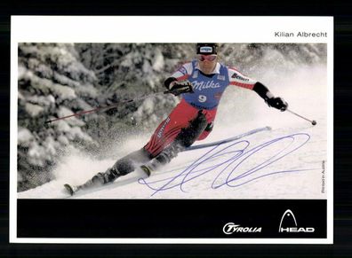 Kilian Albrecht Autogrammkarte Original Signiert Ski Alpine + A 232326