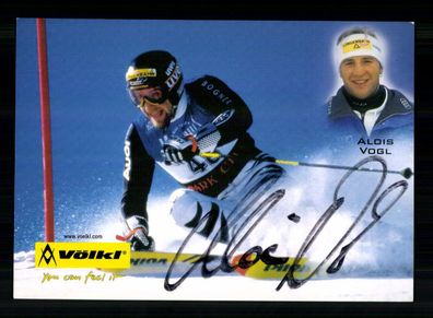 Alois Vogl Autogrammkarte Original Signiert Ski Alpine + A 232353