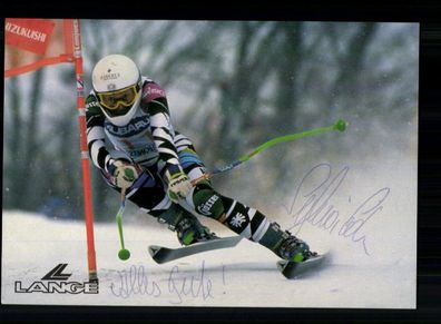 Sylvia Eder Autogrammkarte Original Signiert Ski Alpine + A 232372
