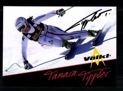 Tamara Tippler Autogrammkarte Original Signiert Ski Alpine + A 232400