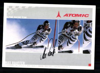 Max Rauffer Autogrammkarte Original Signiert Ski Alpine + A 232402