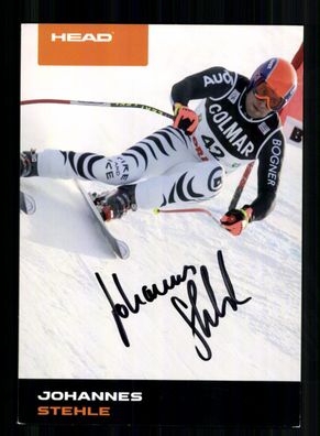 Johannes Stehle Autogrammkarte Original Signiert Ski Alpine + A 232242