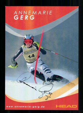Annemarie Gerg Autogrammkarte Original Signiert Ski Alpine + A 232269