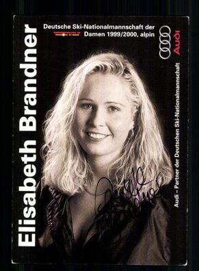 Elisabeth Brandner Autogrammkarte Original Signiert Ski Alpine + A 232271