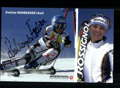 Eveline Rohregger Autogrammkarte Original Signiert Ski Alpine + A 232310