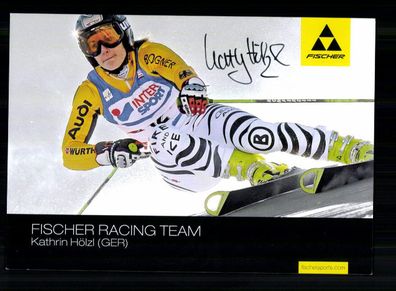 Kathrin Hölzl Autogrammkarte Original Signiert Ski Alpine + A 232427