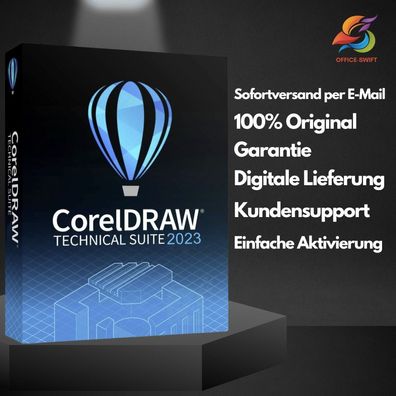 Corel CorelDRAW Technical Suite 2023 - für Windows - Sofort per Mail