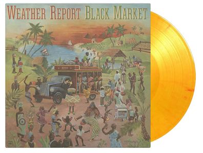 Weather Report: Black Market (180g) (Limited Numbered Edition) (Flaming Vinyl)