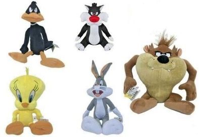 Looney Tunes offizielles Pluschtier - Bugs Hase - Taz - Daffy Duck - Tweety Pie
