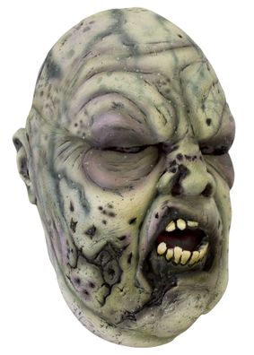 Zombie-Maske, grau/ grün