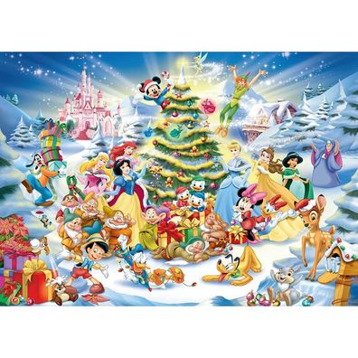 Puzzle 1000 Teile Disneys Weihnachten