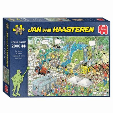 Jumbo Spiele Jumbo Jan van Haasteren Das Filmset 2000 Teile Puzzle (20047)